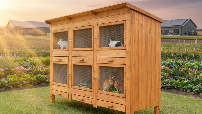 Keď králikáreň navrhnú chovatelia