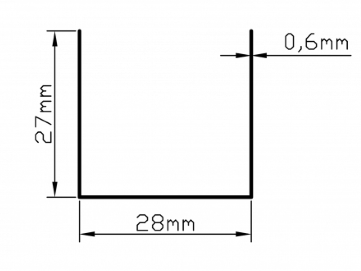 Zakladací profil Knauf UD