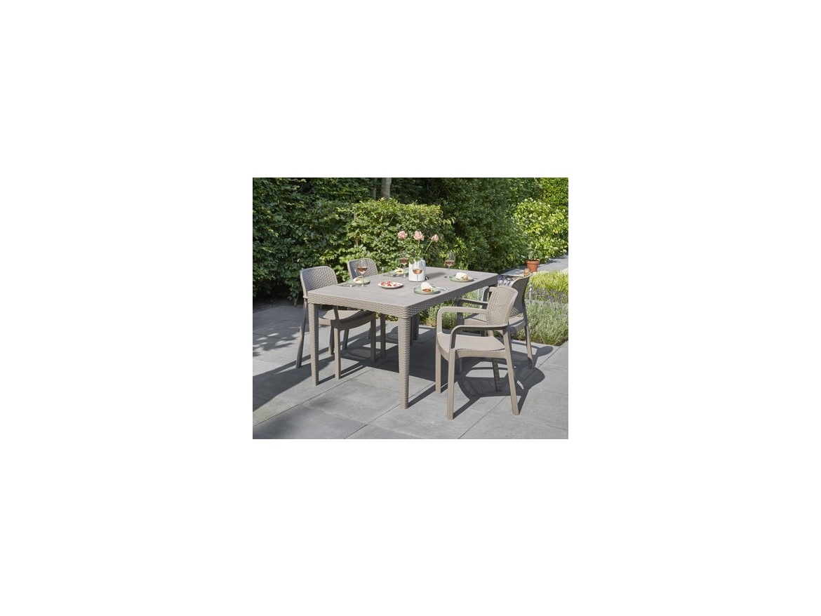 Keter Plastová židle  Samanna capuccino