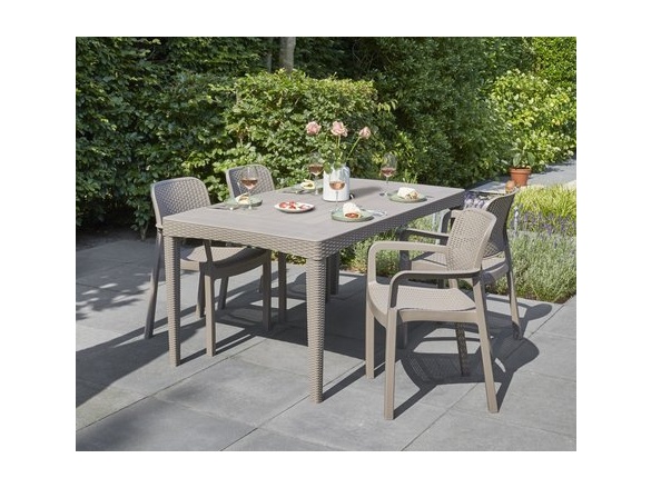 Keter Plastová židle  Samanna capuccino