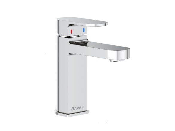 Ravak CR 014.20BL Umývadlová batéria 180 mm bez odtokovej armatúry, čierna