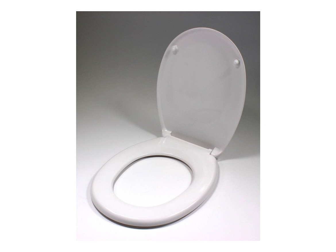 WC sedátka, záchodová prkna Schütte BÍLÉ | Duroplast, bez Soft Close