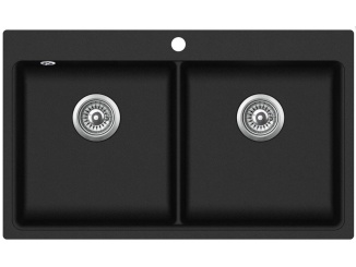 Příslušenství pro Kuchyňské baterie Helika black metallic černá