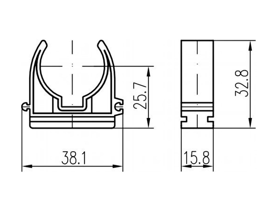 Příchytka Chuděj D8-32