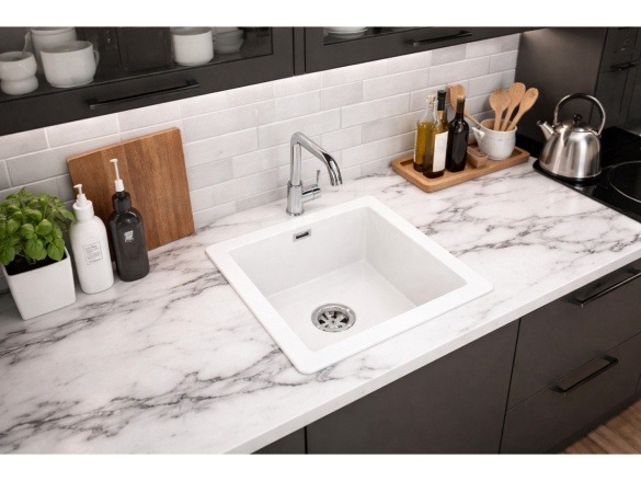 Kuchyňské dřezy Deante Sabor 450