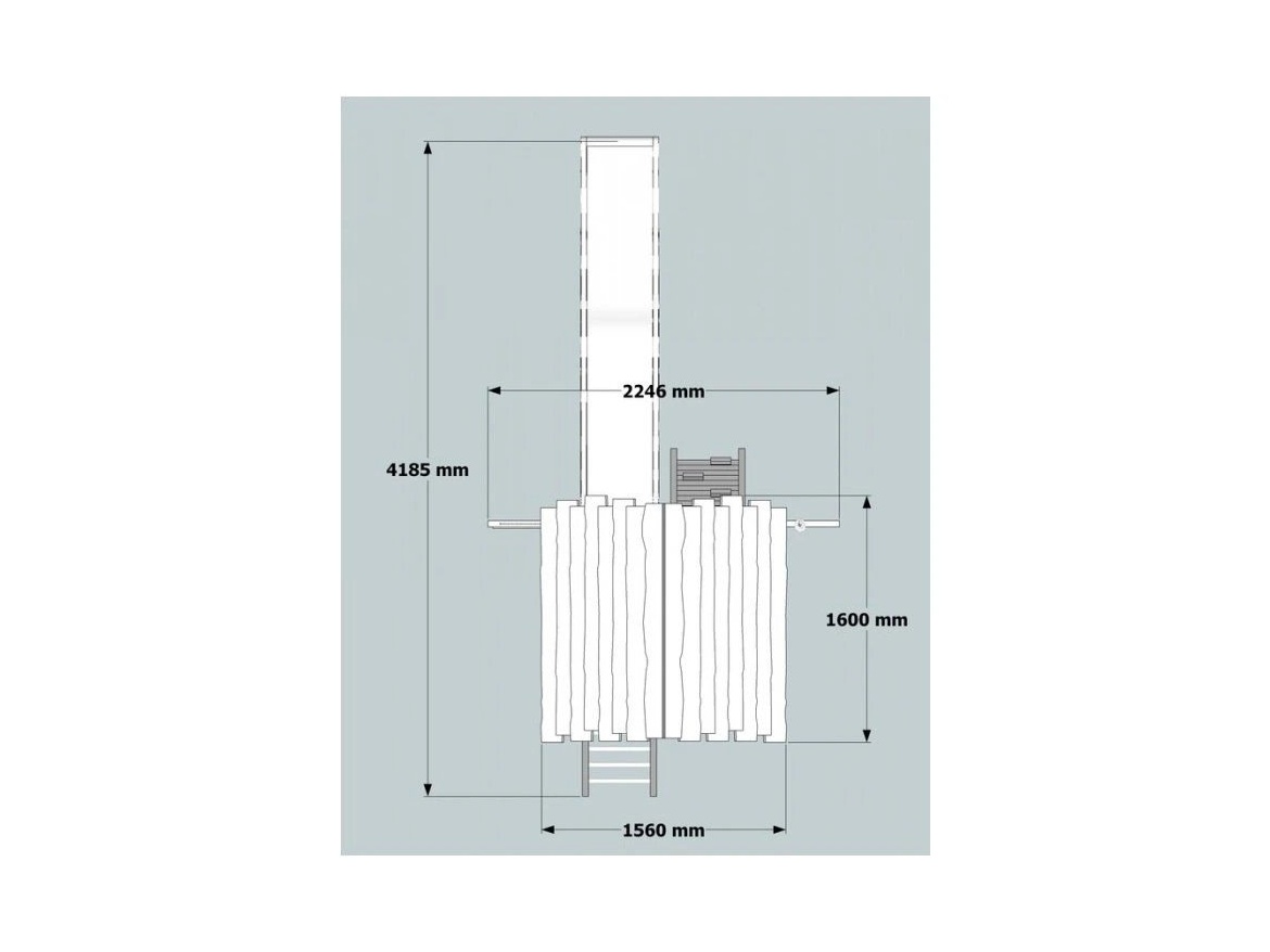 Gyermekeknek játszótér a kertben Česká Manufaktura Bimbo
