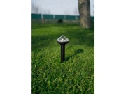 Bradas Solární odpuzovač / plašička krtků a hlodavců - LED lampa / ABS diamant