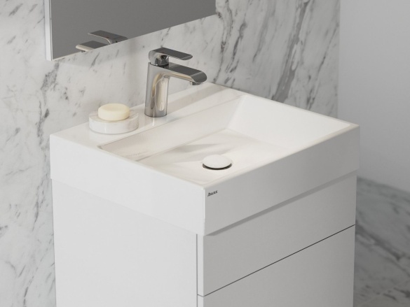 Ravak Umyvadlo Natural 50, s otvorem pro baterii, bez přepadu