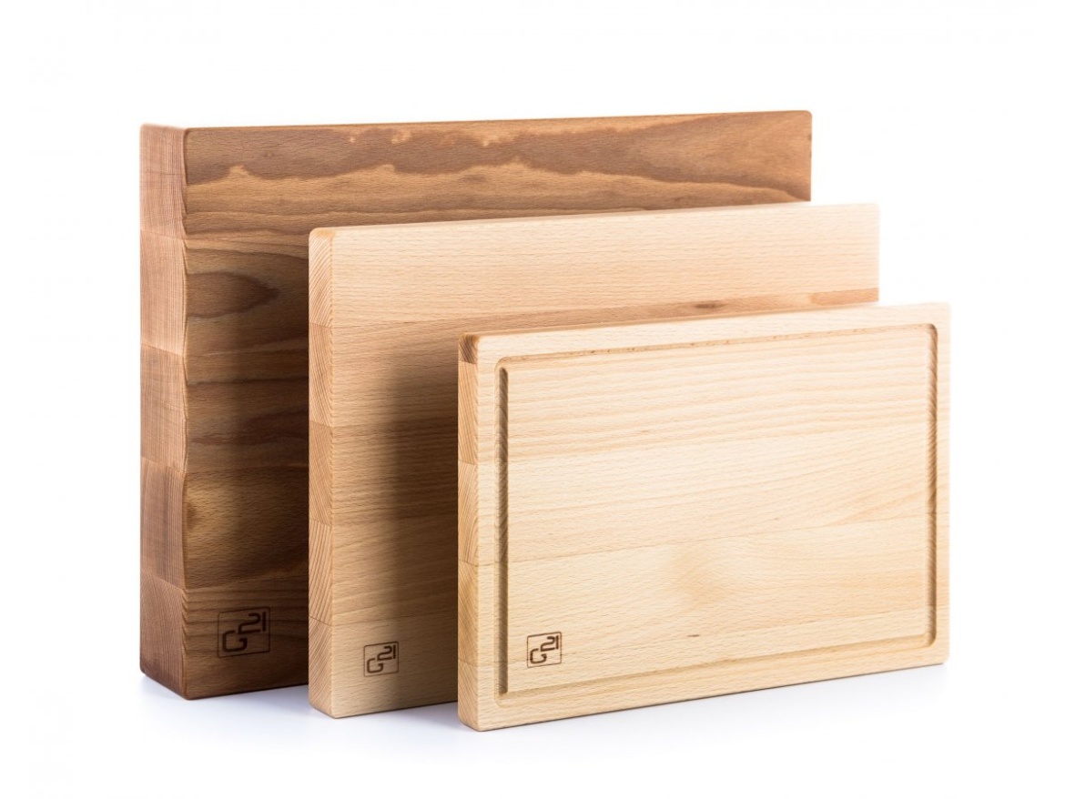 G21 Prkénko krájecí  buk 350 x 250 x 25 mm