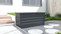 G21 Zahradní box  Denver 400 L, antracitový plechový