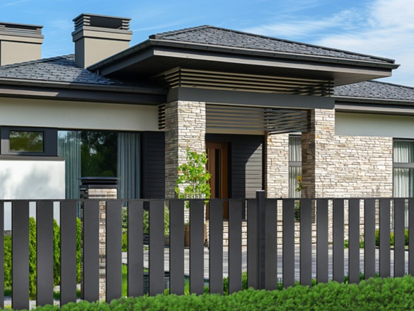 Kerítéspanel Scobax Vertical