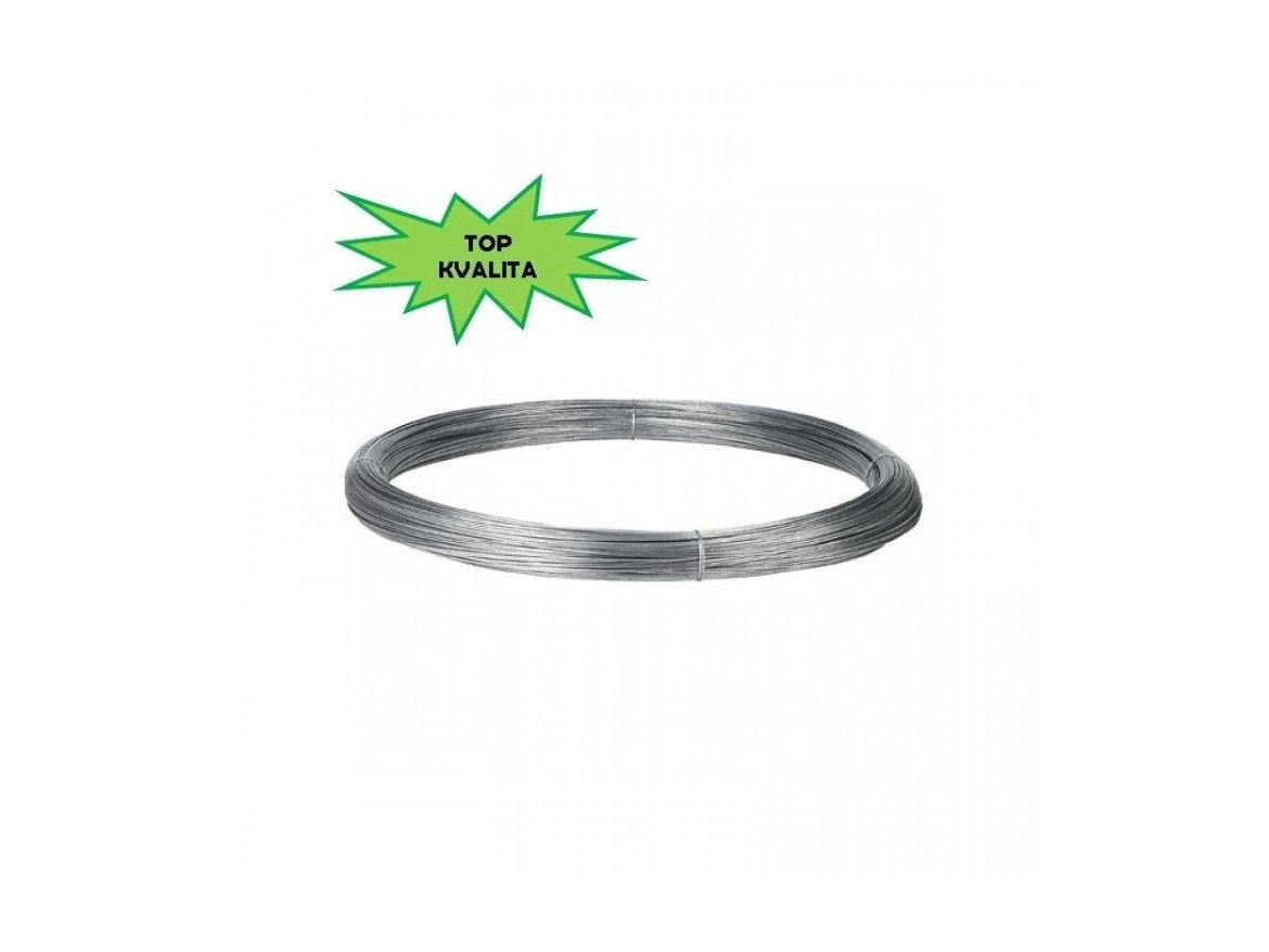 Scobax Speciálně galvanizovaný Zn/Al drát na elektrické ohradníky, 2mm, 1000 m