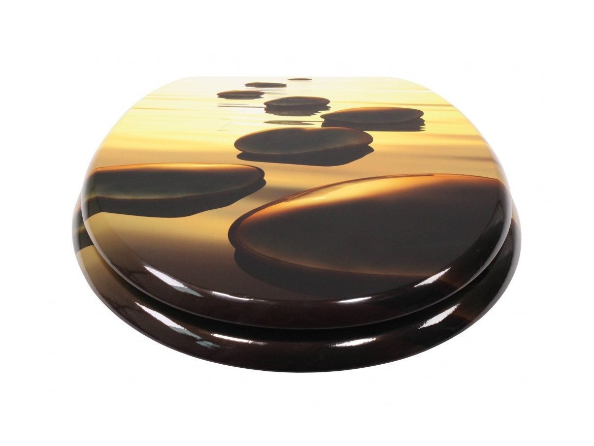 WC sedátka, záchodová prkna Schütte SEA STONE | MDF, Soft Close