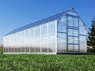 Skleníky Gutta –  Gardentec H polykarbonátový skleník 5,17 x 2,35 m