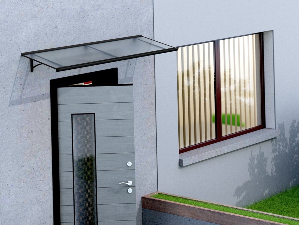 Vchodová stříška Lanit Plast Rumba