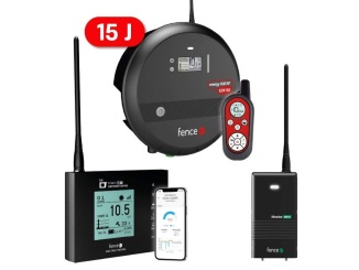 Állattenyésztés –  Scobax Set elektrického ohradníku Chytrá Farma - RF zdroj 15 J, ovladač - WiFi Gateway - Monitor MX10 ZDARMA
