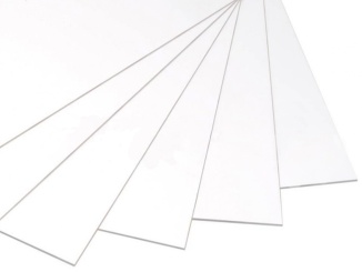 PVC GrafiX Ex-Cel –  Ex-Cel Plastics PVC GrafiX Ex-Cel 3050 mm x 1560 mm x 10,00 mm, bílá