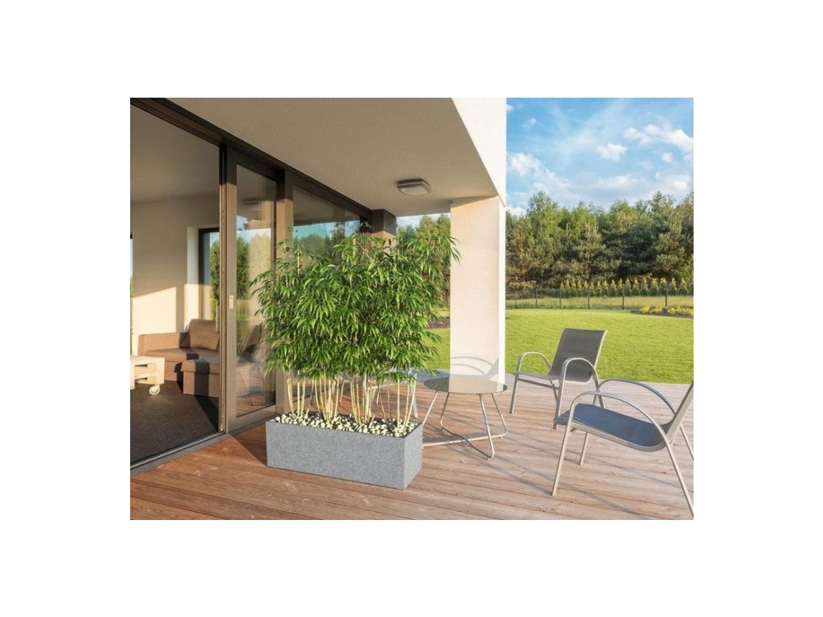 Granitové květináče Granisil granitový květináč KUBI 90 cm