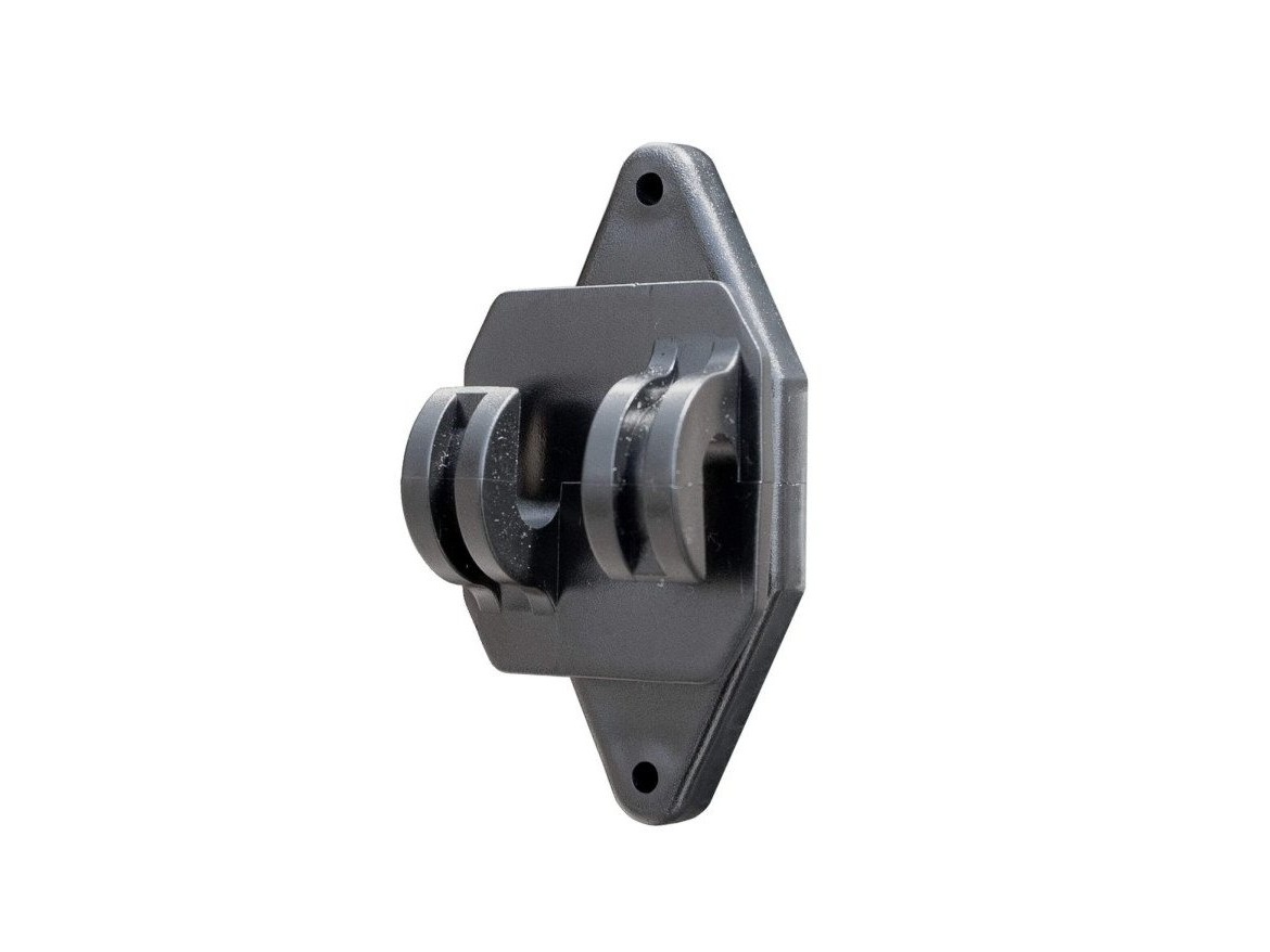 Scobax Izolátor k elektrickému ohradníku, pro drát, lanko a lano do 8 mm na hřebík nebo vrut - 10 ks