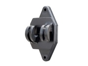 Scobax Izolátor k elektrickému ohradníku, pro drát, lanko a lano do 8 mm na hřebík nebo vrut - 10 ks