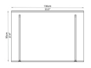 Vchodová strieška Palram Calisto