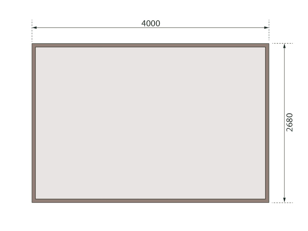 Domček Karibu Mühlentrup Plus
