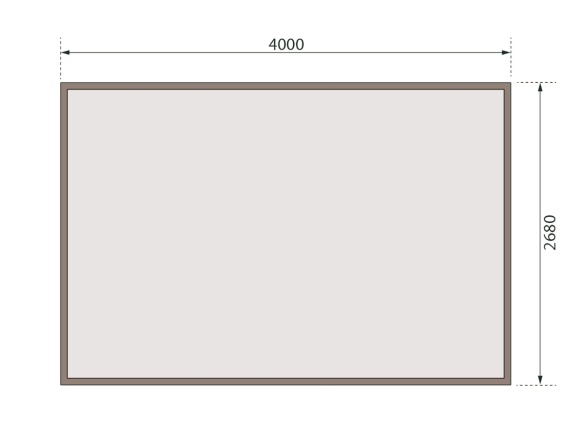 Domček Karibu Mühlentrup Plus