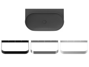 Ravak Umývadlo Yard 80, bez otvoru pre batériu, bez prepadu, antracit