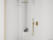 Ravak ES 065.10WV.O2.RB07E Podomítková baterie 2-cestná bez tělesa, White Velvet