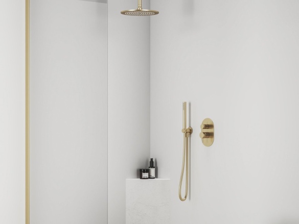 Ravak ES 065.10WV.O2.RB07E Podomítková baterie 2-cestná bez tělesa, White Velvet