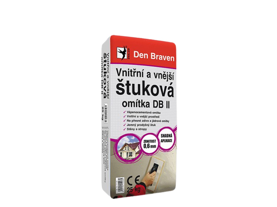 Štuková DB2 Den Braven omítka