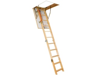 Schody Fakro –  Podkrovné schody FAKRO LWK Stavebný otvor: 70x100 cm, Výška: 280 cm