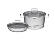G21 Sada nádobí  Gourmet Magic s cedníkem, 4 díly, nerez