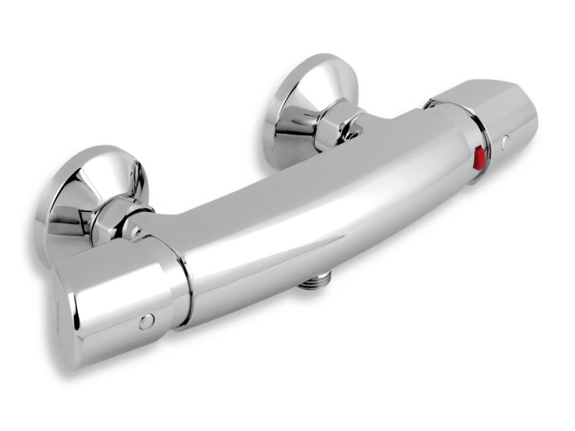 Novaservis Sprchová baterie Metalia 57 150 mm, chrom, nástěnná, termostatická, bez příslušenství,  57961/1,0