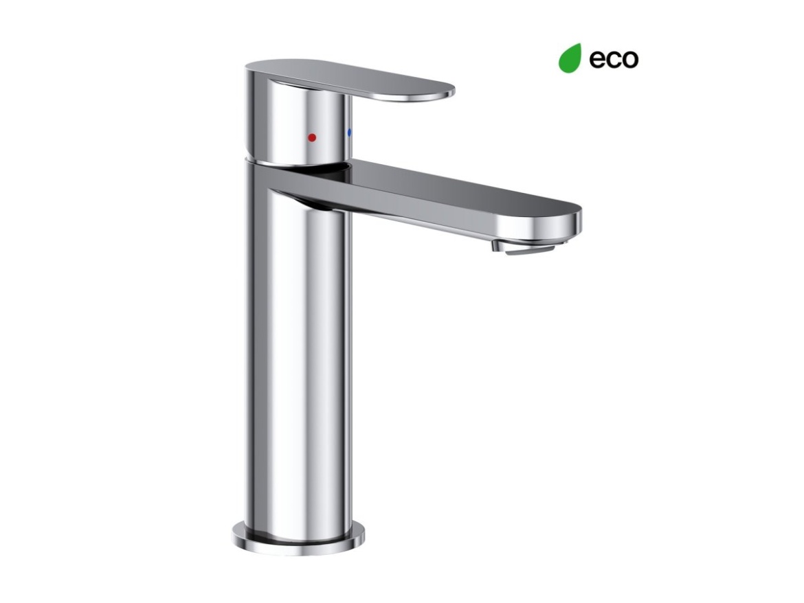 Ravak CR II 014.20BL Umývadlová batéria 175 mm bez odtokovej armatúry, čierna