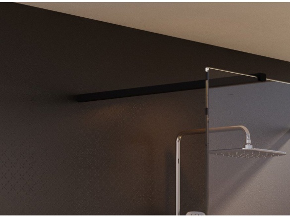 Ravak Walk-In Free Set 130, lesk+transparent