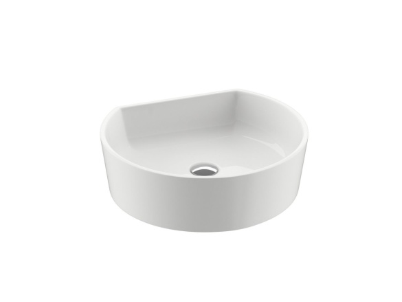 Ravak Umývadlo Moon 1C, bez otvoru pre batériu, bez prepadu