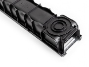 Plastový žľab s pozinkovanou mrežou Gutta A15