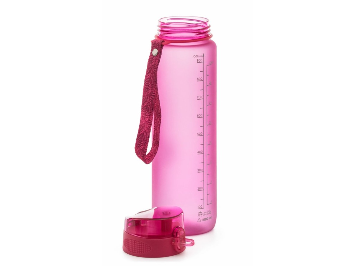 G21 Láhev  na pití, 1000 ml, růžová-zmrzlá