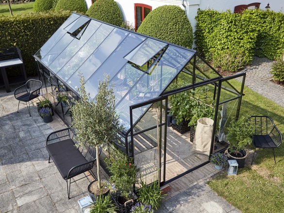 Klasszikus üvegház Halls Qube+