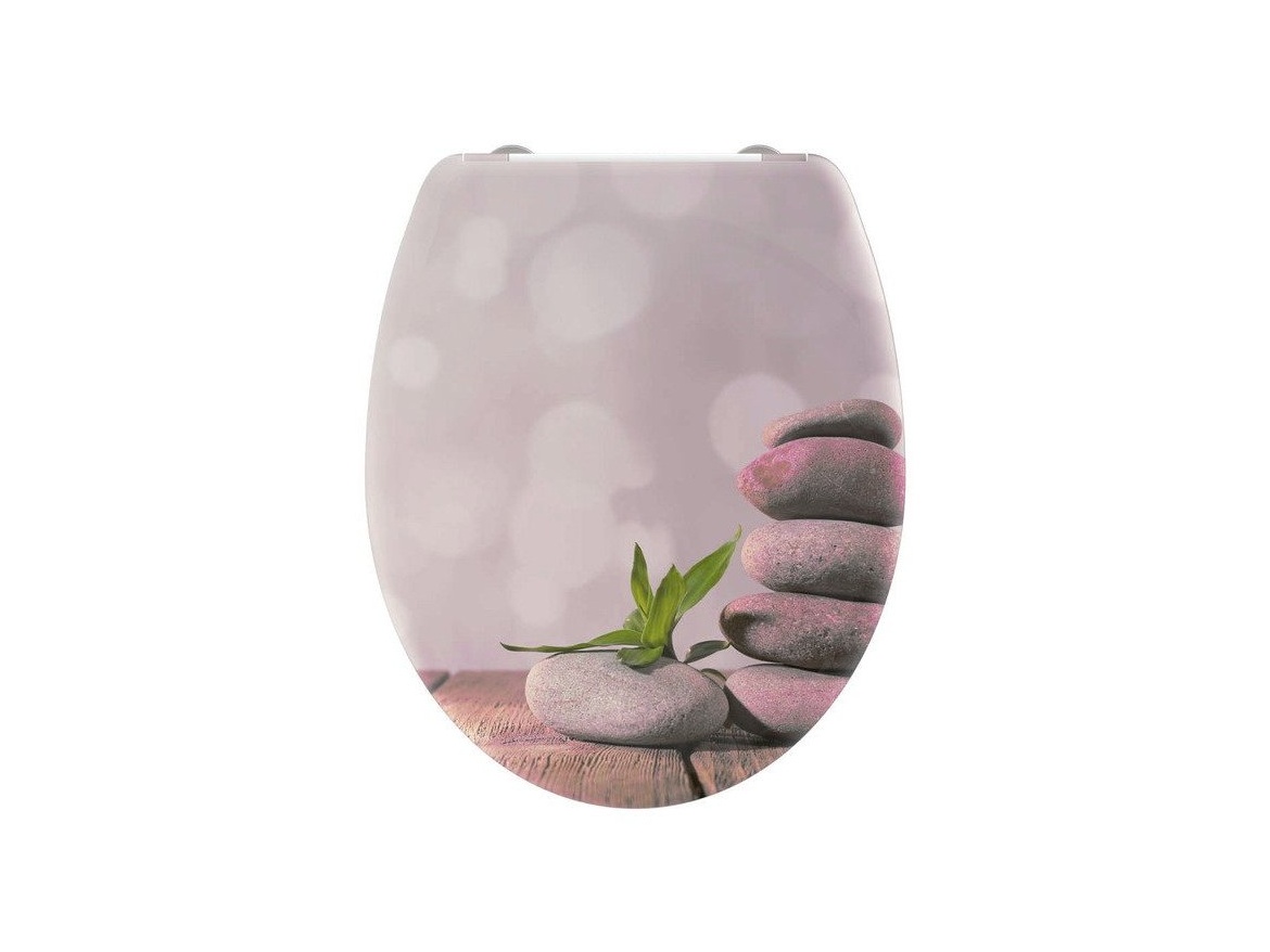 WC sedátka, záchodová prkna Schütte STONE PYRAMID| Duroplast, Soft Close