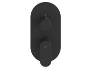 Ravak EL 068.20BLM.O3.RB07F Podomietková batéria 3-cestná pre R-box, Black Matt