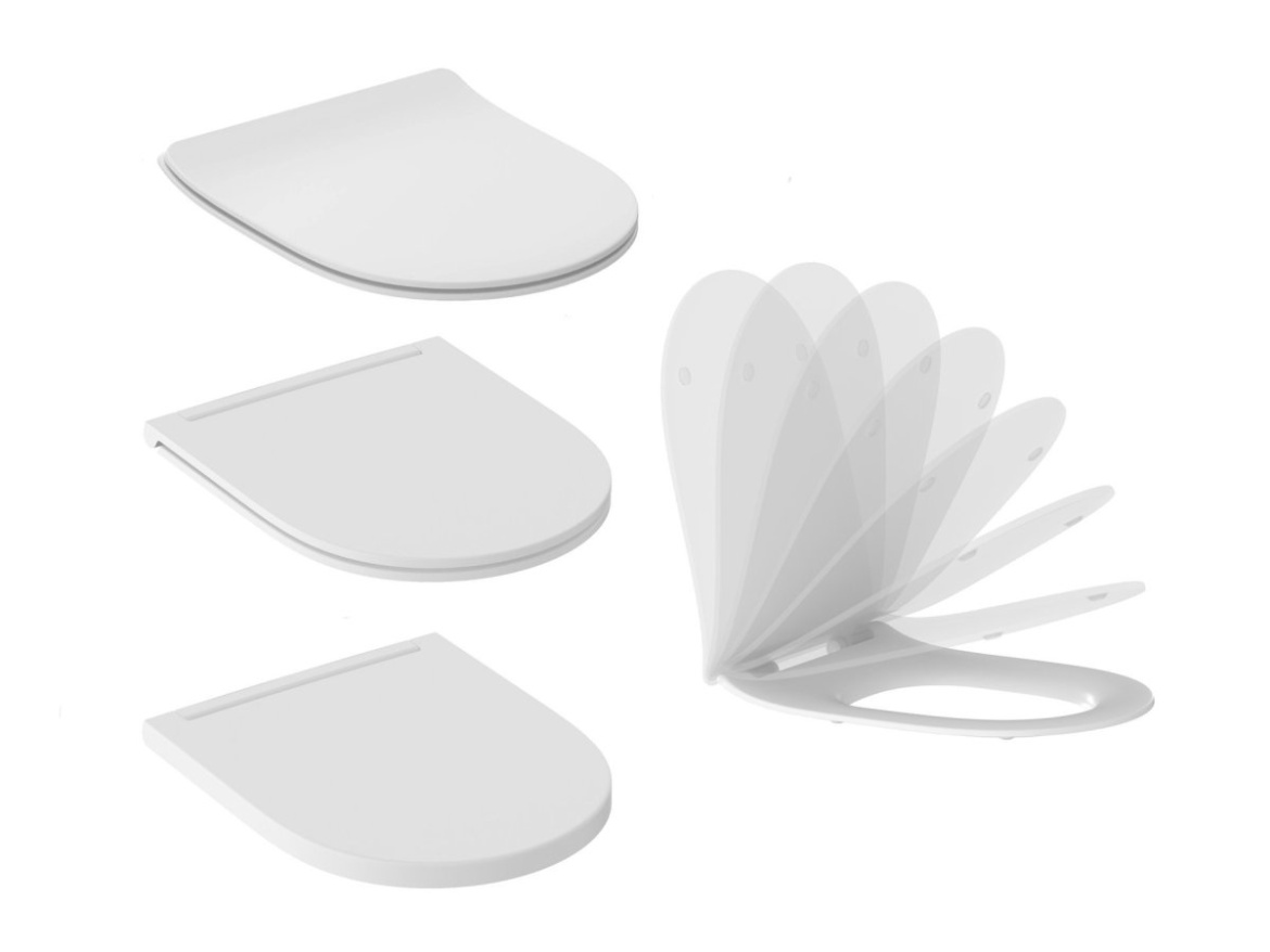 Ravak WC Ypsilon RimOff, závesné, biela