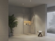 Ravak RORV2 80x80, lesk+transparent