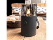 COSI Plynová lucerna - typ Cosiscoop Original - černá/kouřové sklo