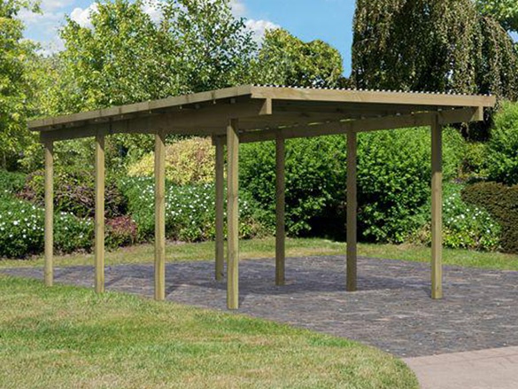 Přístřešek na auto Karibu Carport ECO A