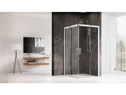 Ravak MSRV4 90x90, satin+transparent