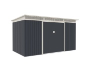 G21 Zahradní domek  GRAH 700 - 340 x 206 cm, antracitový