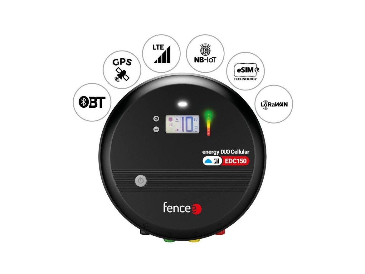 Scobax LTE zdroj pro elektrický ohradník fencee energy DUO Cellular EDC60