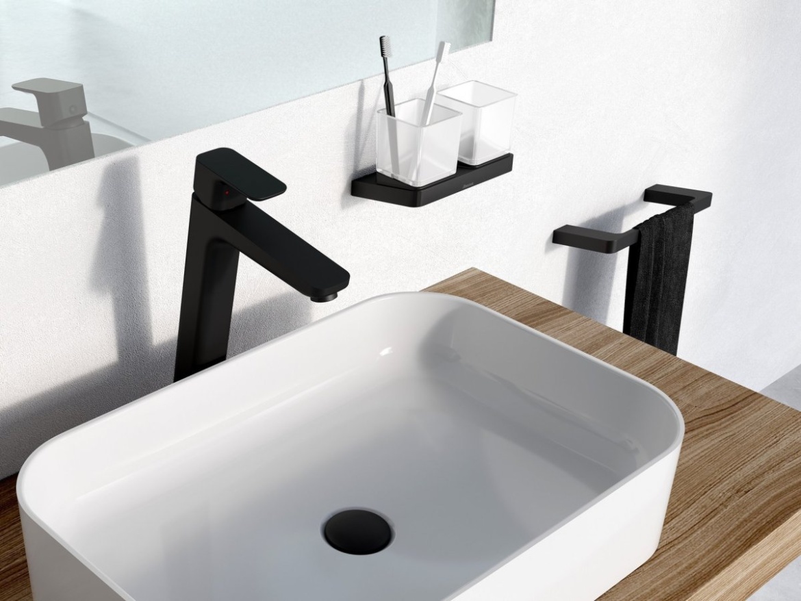 Ravak TD F 015.00CR Umyvadlová stojánková baterie 334 mm bez výpusti, chrom